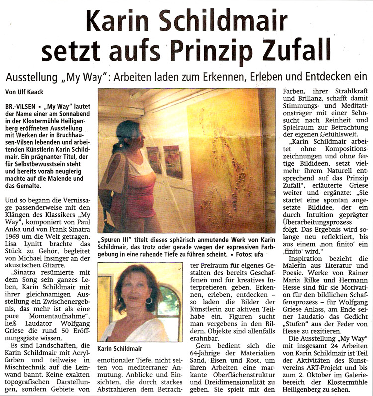 PRESSEBERICHT vom 06.08.2013 Kreiszeitung